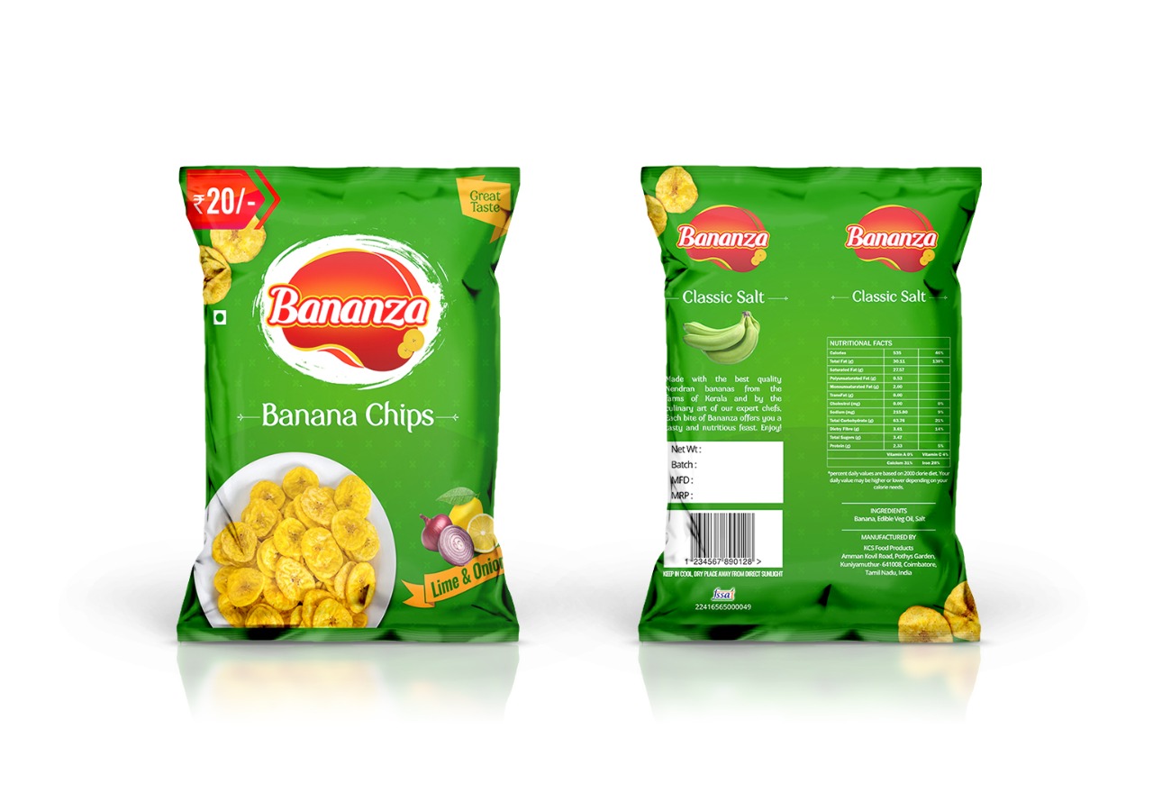 Bananza Lime & Onion Chips