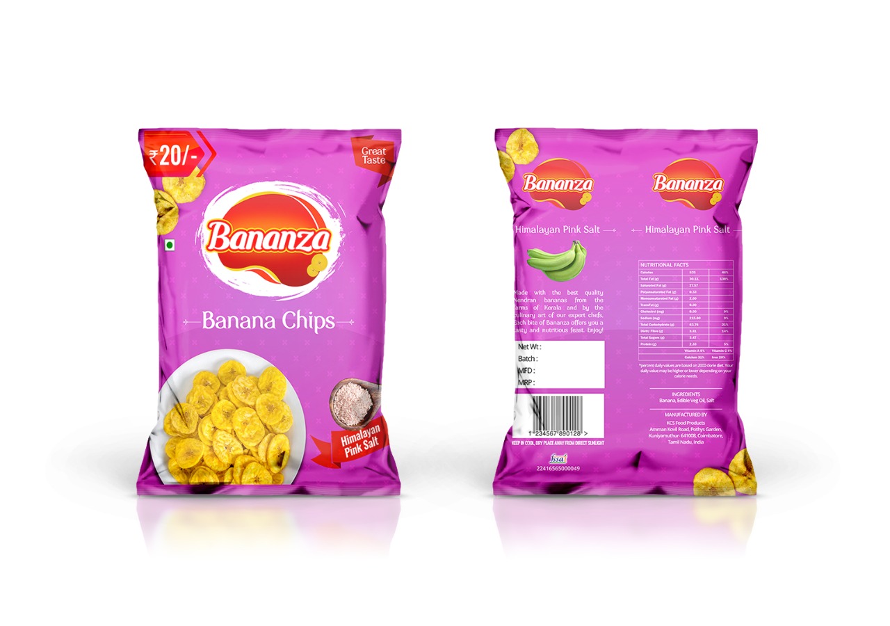 Bananza Himalayan Pink Salt Chips