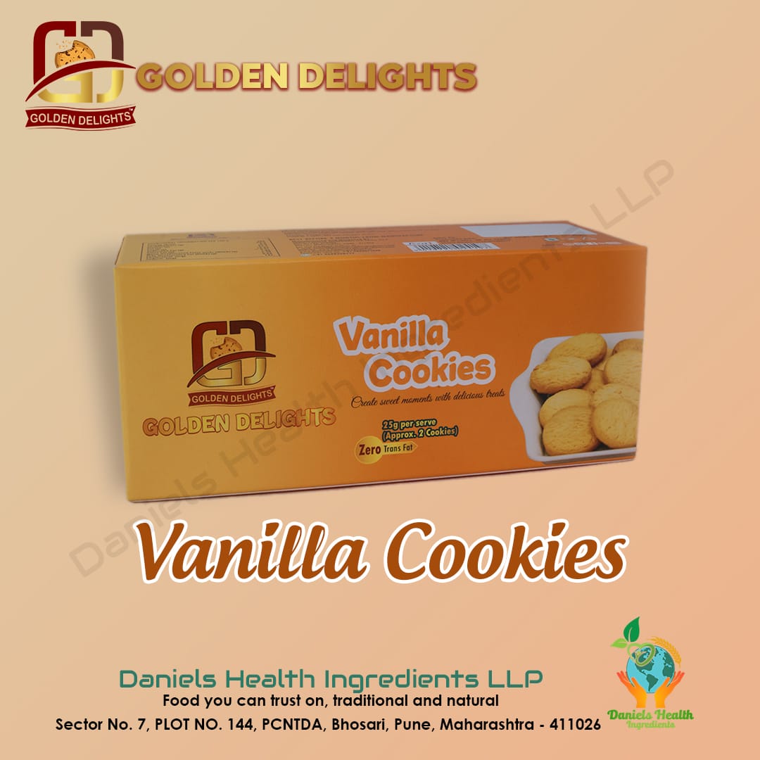 Golden Delights Vanilla Cookies