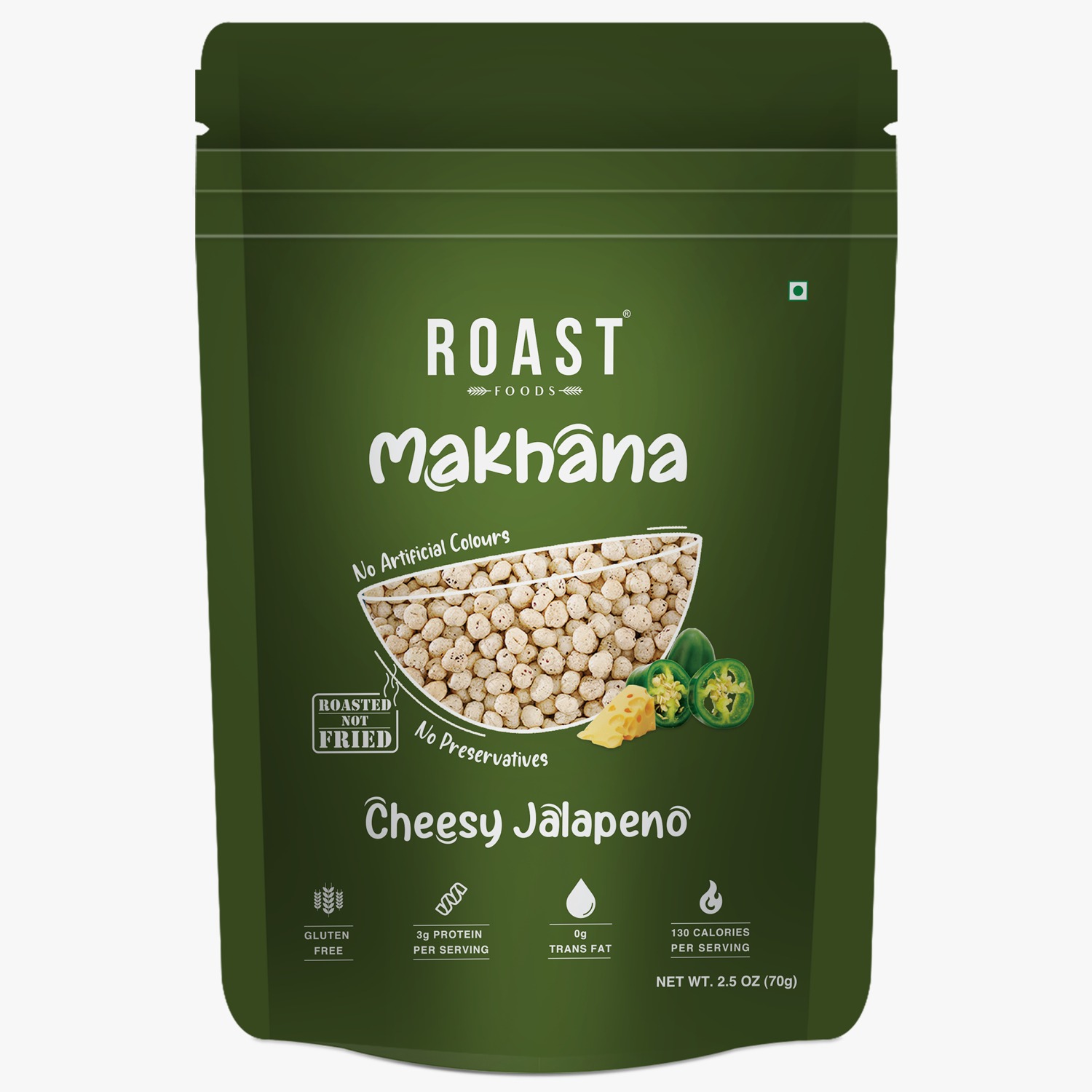 Roast Foods Makhana Cheese Jalepeno