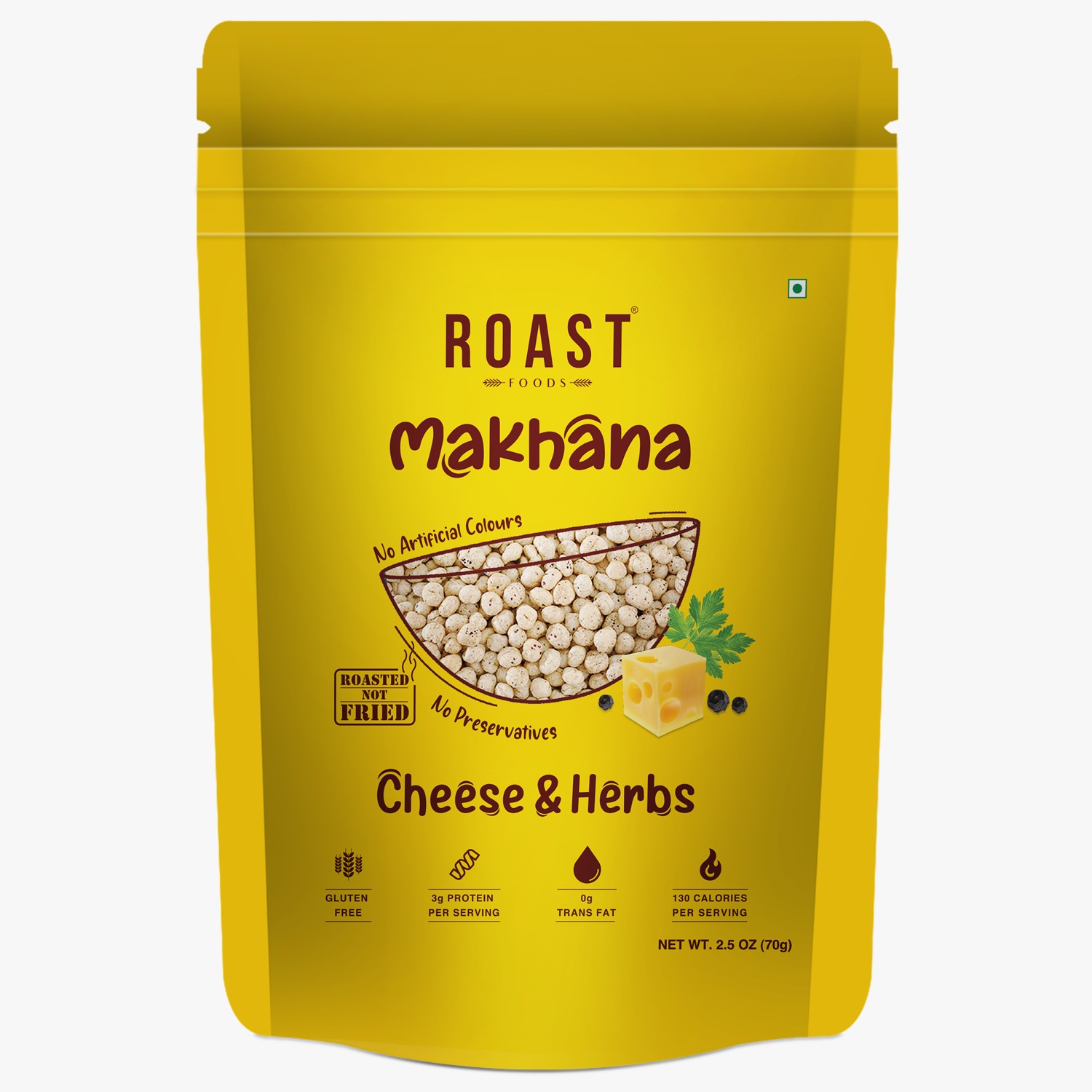 Roast Foods Makhana Cheese & Herbs