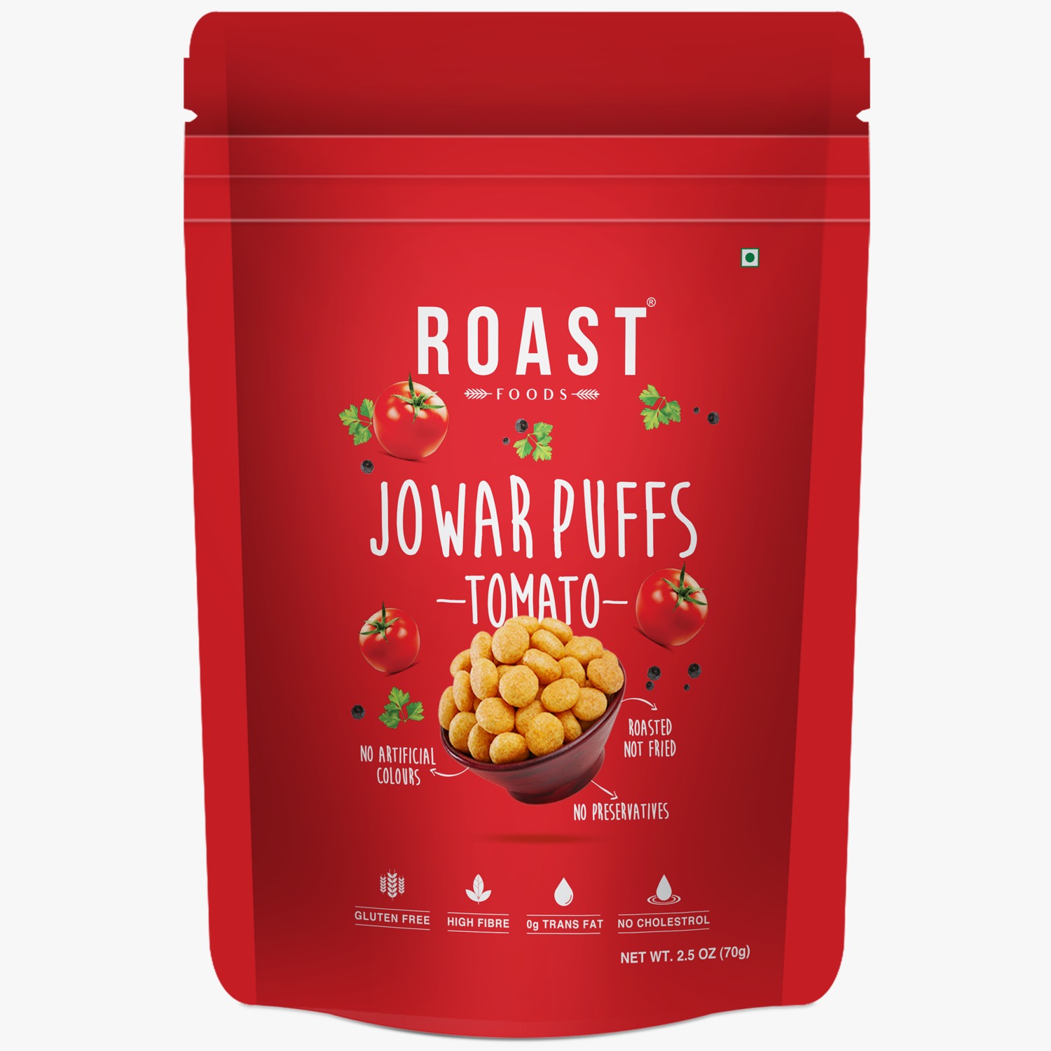 Roast Foods Jowar Puff Tomato
