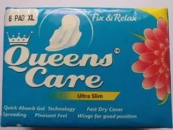 Queens Care Sanitary Napkins Extra Long